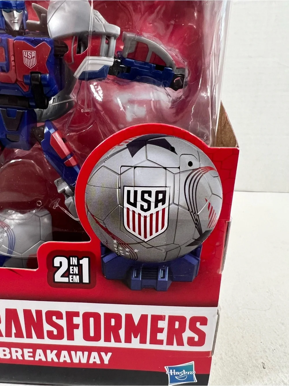 Transformers Hasbro USA Soccer 2 In 1 Breakaway!